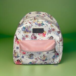 Disney Princess & Sidekicks Floral Mini Backpack Bag